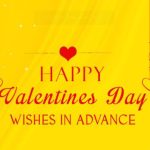 Advance happy valentines day messages 2025