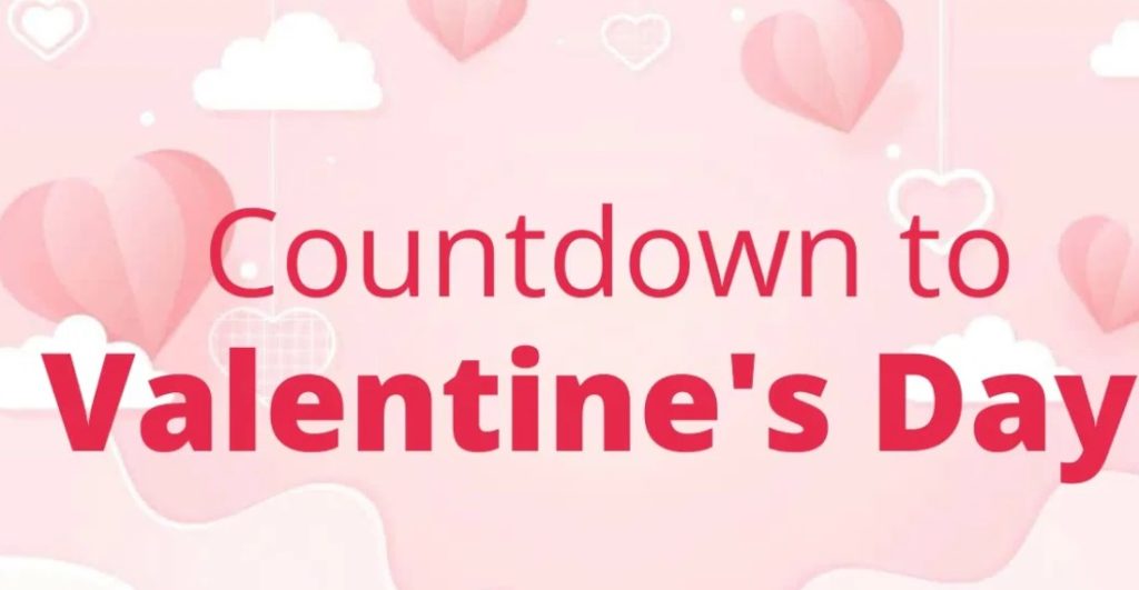 Valentine’s Day Countdown 2025