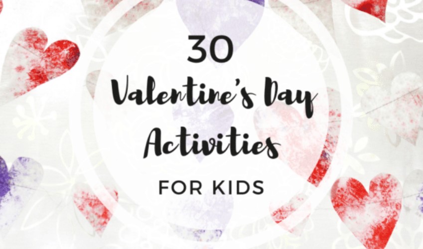 Valentine's day activities for kids 2025